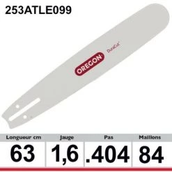 OREGON Guide Chaine Tronçonneuse Stihl 64 Cm 404 063 68 Dents