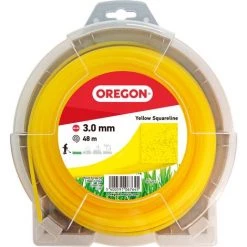 Fil Carré Pour Débroussaillage Nylon Oregon - Longueur 48 M - Diamètre 3 Mm
