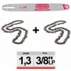 Pack 1 Guide + 2 Chaînes Tronçonneuse Oregon SDEA074 | 30cm
