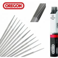 Lot De 12 Limes Rondes Affûtage Oregon | 4mm