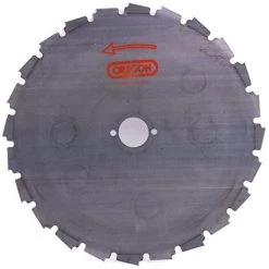 OREGON Disque à Rabots, Couteau De Débroussaillage à Rabots (type EIA), Ø Int. : 25,4 Mm, Ø Ext. : 200 Mm.