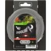 Fil Pour Débroussaillage Duoline Rond Oregon - Longueur 15 M - Diamètre 2,4 Mm