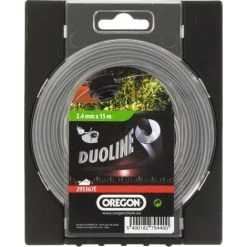 Fil Pour Débroussaillage Duoline Rond Oregon - Longueur 15 M - Diamètre 2,4 Mm