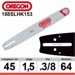 OREGON Guide Chaine Tronçonneuse Dolmar 45cm